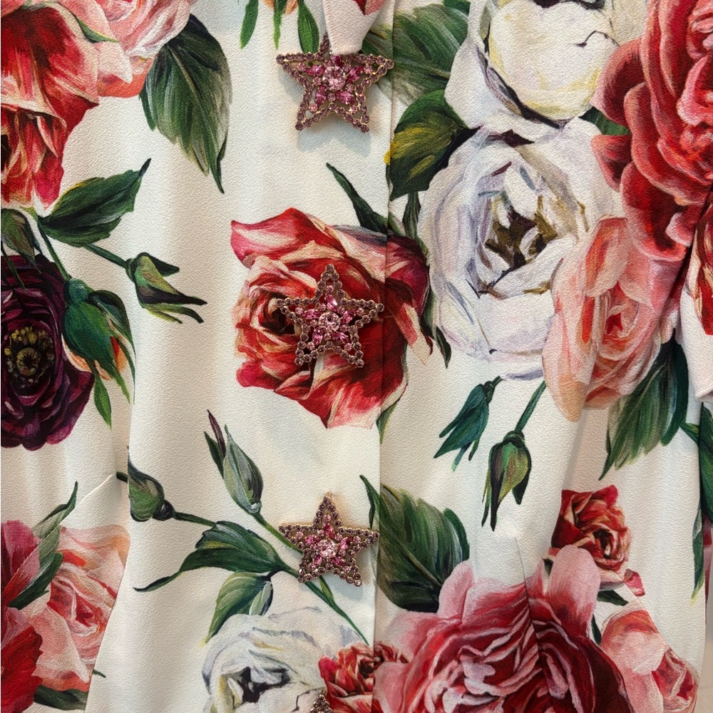 Dolce & Gabbana Multicolor Floral Mini Dress - Picture 5 of 9